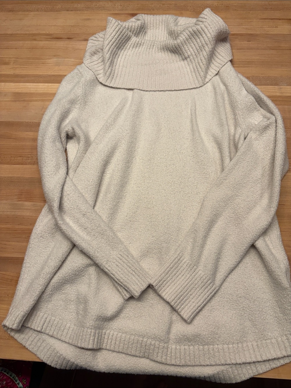 Rachel Zoe Cream  Cowl Neck Sweater